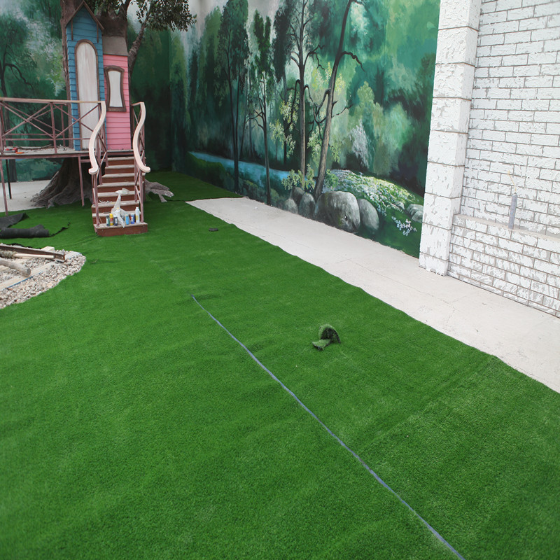 Emulational Lawn Outdoor Artificial Lawn Carpet Kindergarten Artificial Turf Fake Turf Indoor Decoration Green Plant