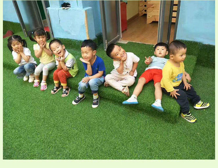 Emulational Lawn Outdoor Artificial Lawn Carpet Kindergarten Artificial Turf Fake Turf Indoor Decoration Green Plant