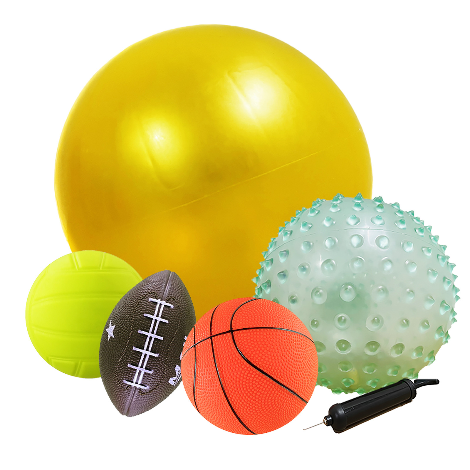 Toy Ball PVC Rugby Vinyl Ball Small Basketball One Piece Enjoy Wholesale Price Factory Wholesale Custom Spot