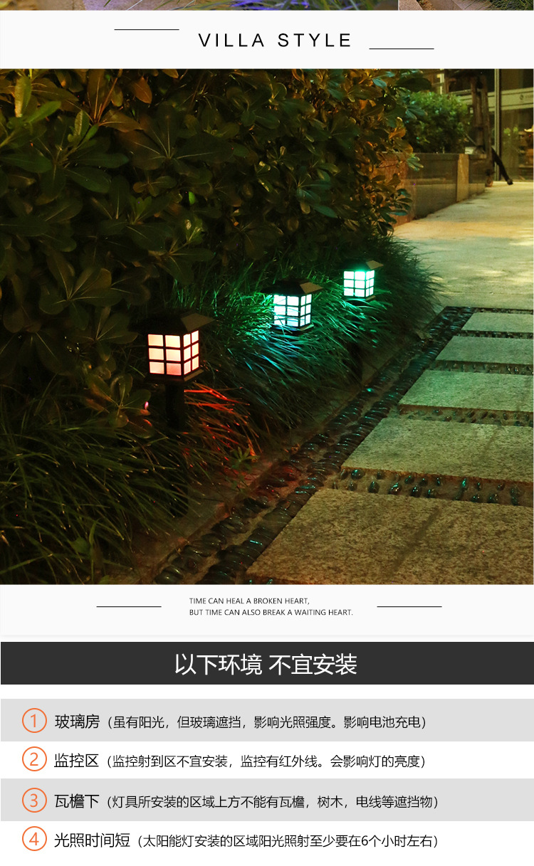 Outdoor Rainproof Solar LED Lawn Lamp Small House Light Mini Solar Light Small GD Garden Light Outdoor Rainproof Solar LED Lawn Lamp Small House Light Mini Solar Light Small GD Garden Light