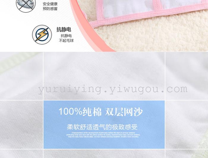 Neonatal umbilical cord protector tripe cotton Bib Bib towel Cotton infant child supplies slobber