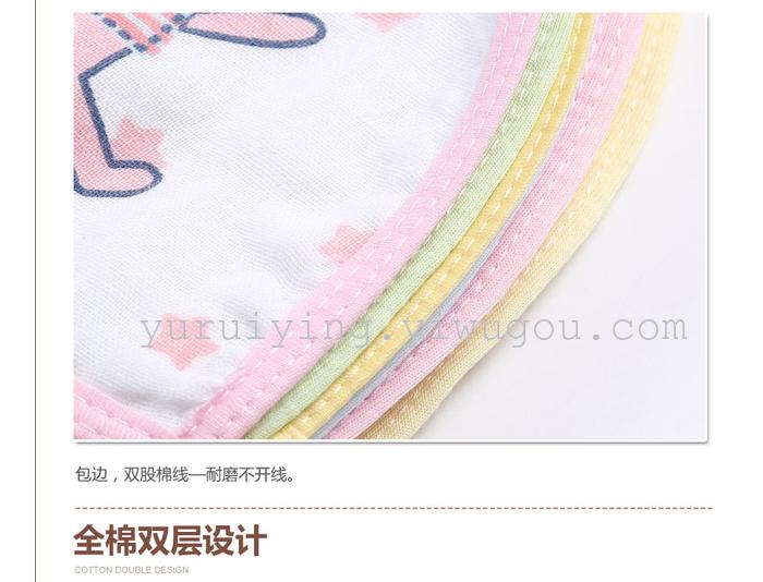 Neonatal umbilical cord protector tripe cotton Bib Bib towel Cotton infant child supplies slobber