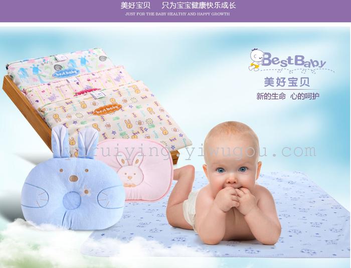 Neonatal umbilical cord protector tripe cotton Bib Bib towel Cotton infant child supplies slobber