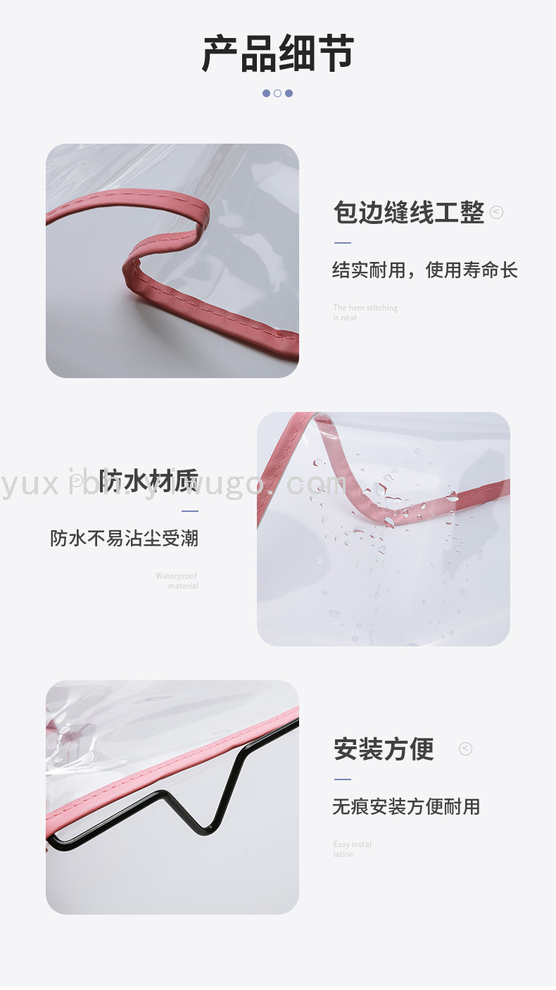 Manufacturer Bathroom Storage Rack Bath Clothes Waterproof Bag Cabinet Toilet Hanging Clothing Rack Wall-Mounted Manufacturer Bathroom Storage Rack Bath Clothes Waterproof Bag Cabinet Toilet Hanging Clothing Rack Wall-Mounted
