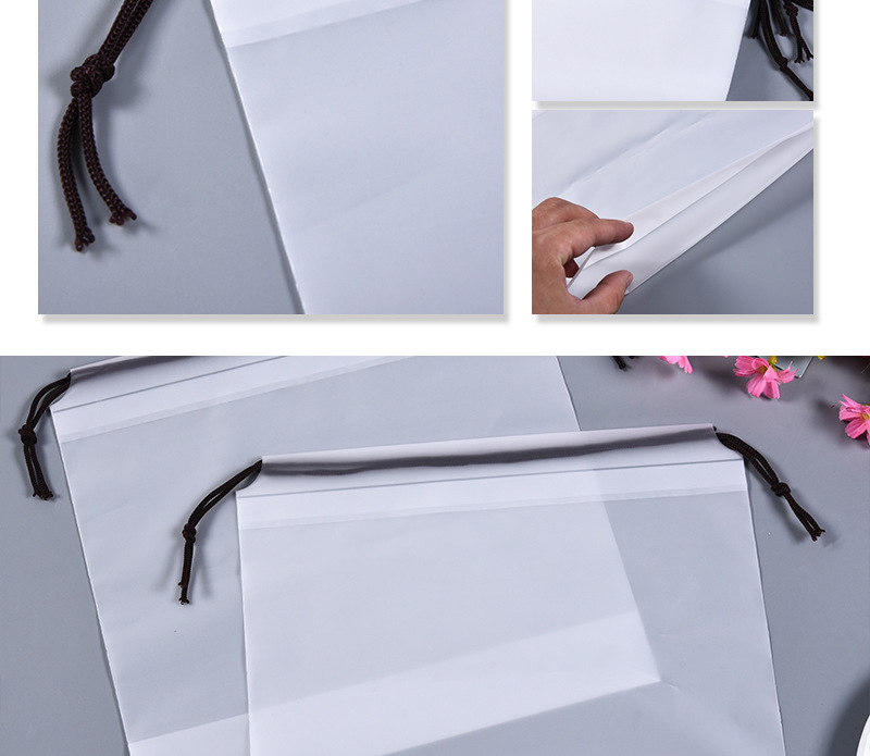 Hot Sale Face Cloth Bag Waterproof Bag Cotton Puff Cleaning Towel Drawstring Drawstring Pocket PEVA Socks Packing Bag in Stock Hot Sale Face Cloth Bag Waterproof Bag Cotton Puff Cleaning Towel Drawstring Drawstring Pocket PEVA Socks Packing Bag in Stock