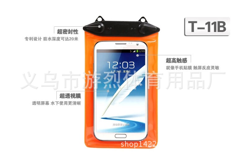New Swimming Rafting Mobile Phone Waterproof Bag Universal Diving Cover Mobile Phone Waterproof Cover Factory Direct Sales New Swimming Rafting Mobile Phone Waterproof Bag Universal Diving Cover Mobile Phone Waterproof Cover Factory Direct Sales