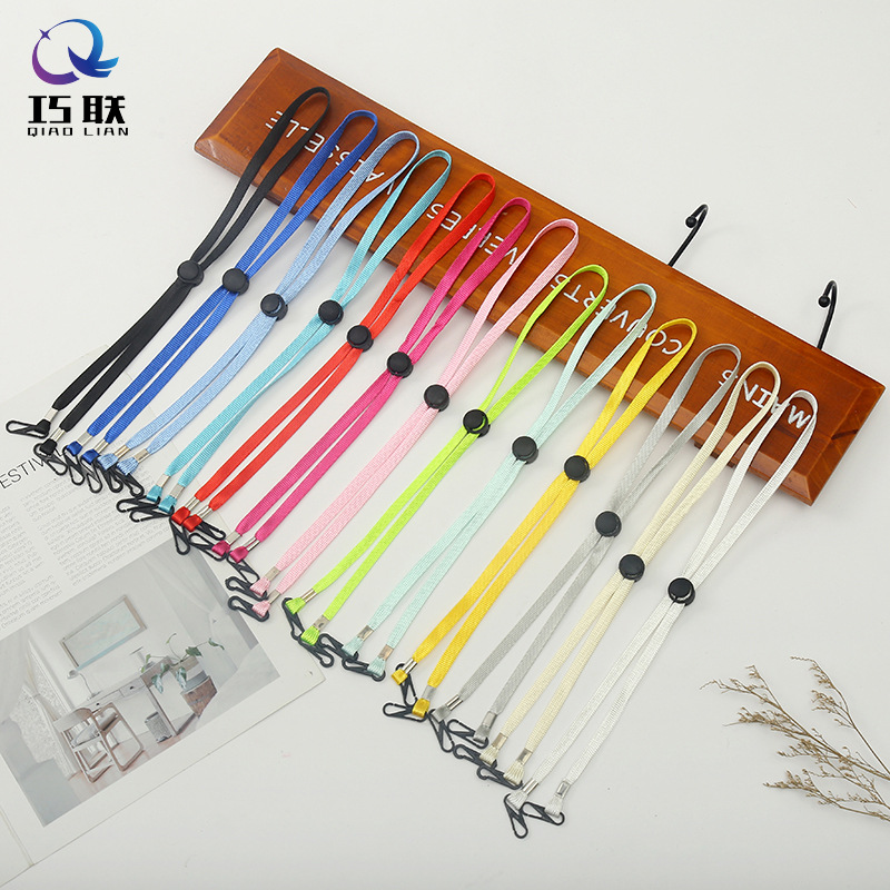 Student Mask Lanyard Children Adult Mask Anti-Lost Windproof Sling Mobile Phone Waterproof Bag Lanyard Strap Customized