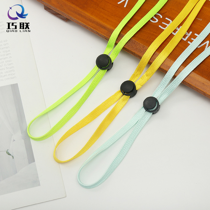 Student Mask Lanyard Children Adult Mask Anti-Lost Windproof Sling Mobile Phone Waterproof Bag Lanyard Strap Customized