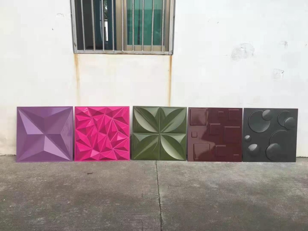 3D Wall Panel Painting Three-Dimensional Board Indoor and Outdoor Wall Screen Protector Indoor Background Wall Stickers