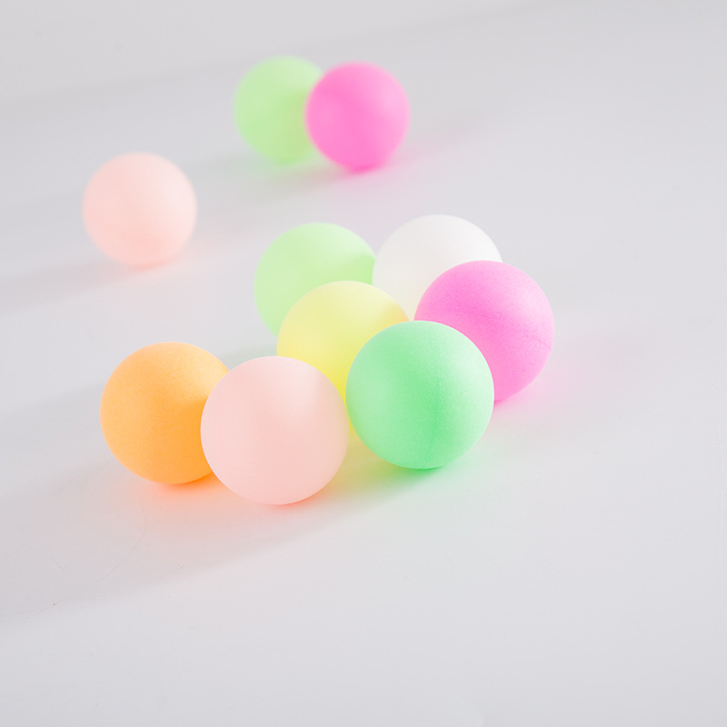 Color PP seamless table tennis game entertainment raffle training 40MM table tennis manufacturers direct selling Color PP seamless table tennis game entertainment raffle training 40MM table tennis manufacturers direct selling