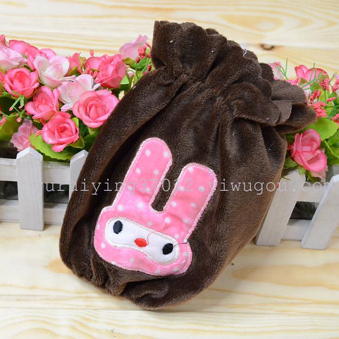 Children's cartoon rabbit embroidered cuff waterproof cuff baby Children's cartoon rabbit embroidered cuff waterproof cuff baby