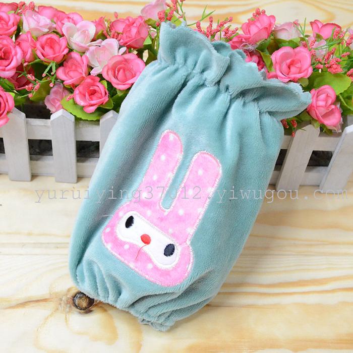 Children's cartoon rabbit embroidered cuff waterproof cuff baby Children's cartoon rabbit embroidered cuff waterproof cuff baby