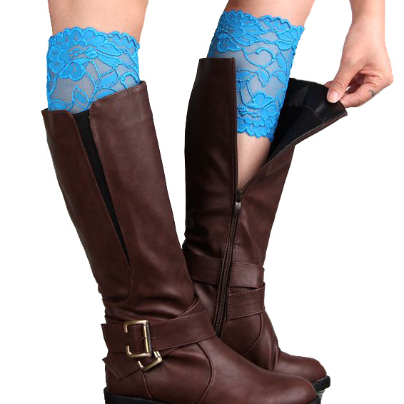 lace boot cuff Stretch lace lace set of legs Shoe set lace boot cuff Stretch lace lace set of legs Shoe set