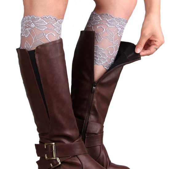 lace boot cuff Stretch lace lace set of legs Shoe set lace boot cuff Stretch lace lace set of legs Shoe set