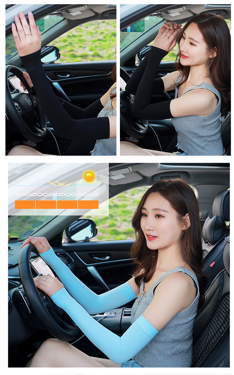 Summer Icy Oversleeves Sun Protection Outdoor Riding Ice Silk Sleeves Custom Logo Driving and Fishing Net Red Ice Cuff Arm Sleeve Female Summer Icy Oversleeves Sun Protection Outdoor Riding Ice Silk Sleeves Custom Logo Driving and Fishing Net Red Ice Cuff Arm Sleeve Female
