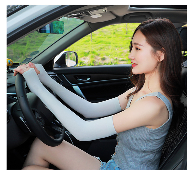 Summer Icy Oversleeves Sun Protection Outdoor Riding Ice Silk Sleeves Custom Logo Driving and Fishing Net Red Ice Cuff Arm Sleeve Female Summer Icy Oversleeves Sun Protection Outdoor Riding Ice Silk Sleeves Custom Logo Driving and Fishing Net Red Ice Cuff Arm Sleeve Female