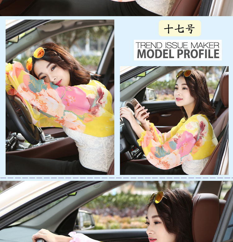 Beach female open cycling cuff Chiffon scarves shawls all-match amazing sunscreen air spring scarf Beach female open cycling cuff Chiffon scarves shawls all-match amazing sunscreen air spring scarf