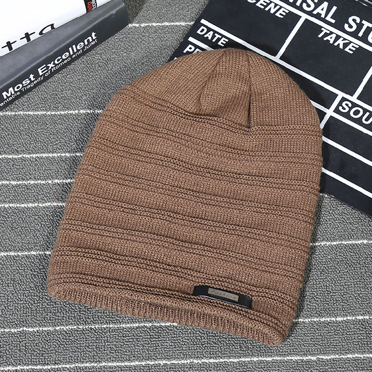 Womens Beanie Hat Autumn Women Wool Knit Beanie Hat Cuff Bea