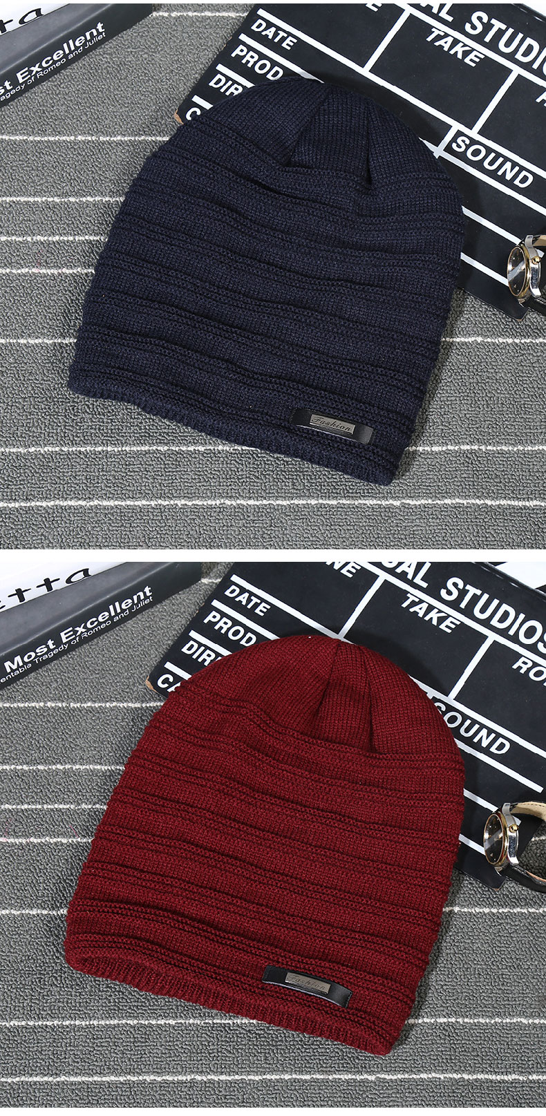 Womens Beanie Hat Autumn Women Wool Knit Beanie Hat Cuff Bea Womens Beanie Hat Autumn Women Wool Knit Beanie Hat Cuff Bea