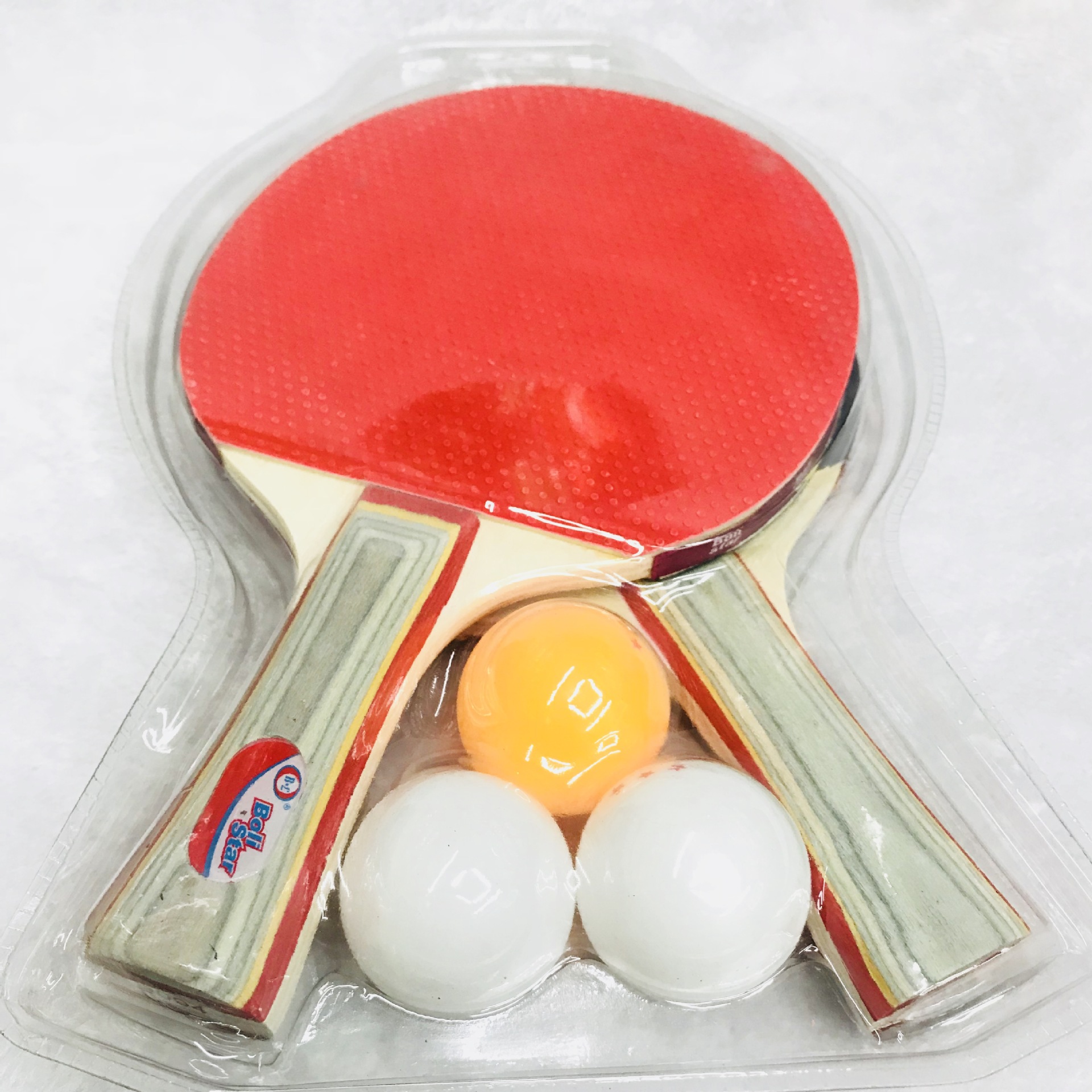The factory direct sale of the prince of the prince&#039;s table tennis 9004 color handle positive anti-glue two beat three 