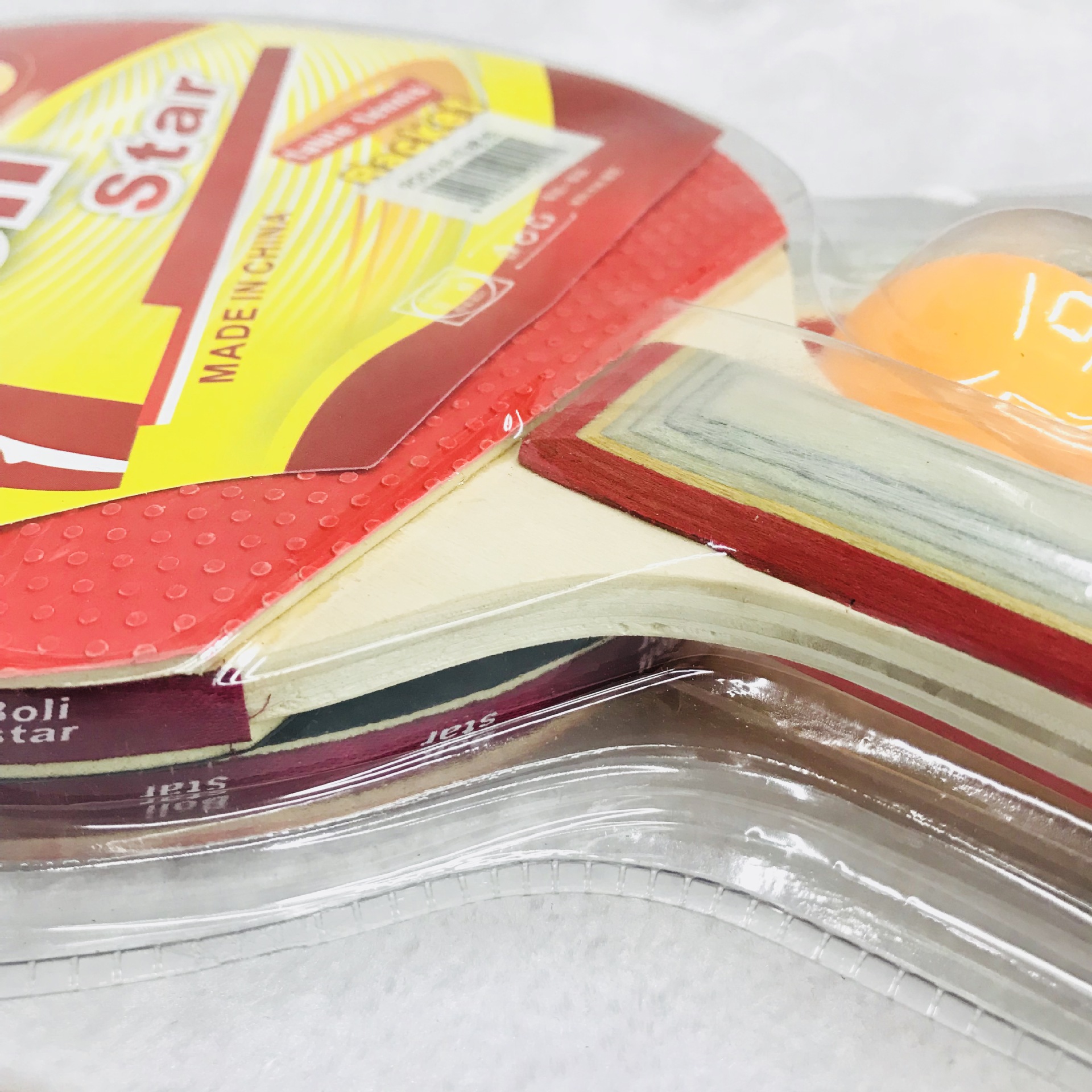 The factory direct sale of the prince of the prince&#039;s table tennis 9004 color handle positive anti-glue two beat three 