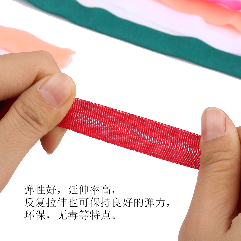 Spot 1.5cm Colorful Children's Underwear Cuff Stretch Trim 1.5 Elastic Edge Taping Machine Nylon Belt Spot 1.5cm Colorful Children's Underwear Cuff Stretch Trim 1.5 Elastic Edge Taping Machine Nylon Belt