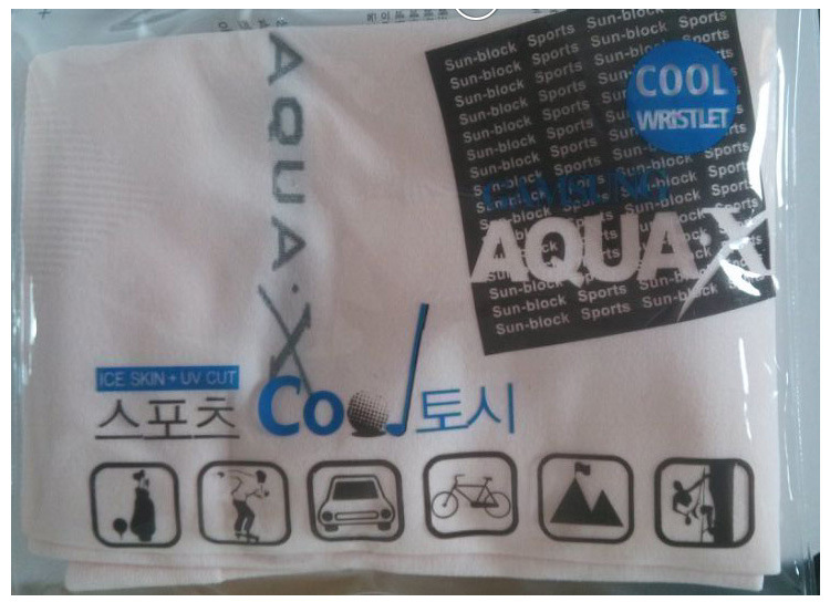 South Korea Aqua men and women long silk cuff UV sunscreen riding South Korea Aqua men and women long silk cuff UV sunscreen riding