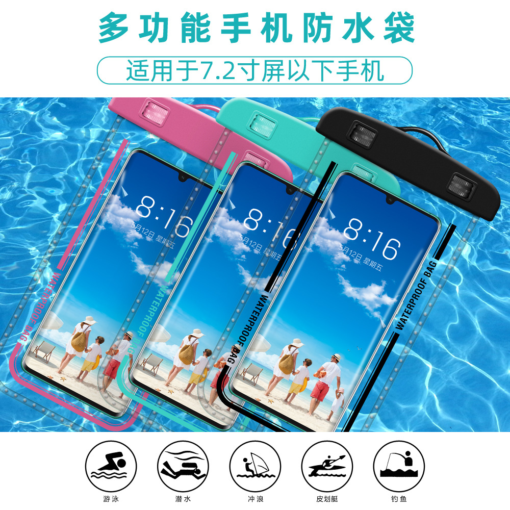 Hot Suitable for 99 Model Mobile Phone Waterproof Protective Cover Large Transparent Swimming Cellphone Waterproof Bag Hot Suitable for 99 Model Mobile Phone Waterproof Protective Cover Large Transparent Swimming Cellphone Waterproof Bag