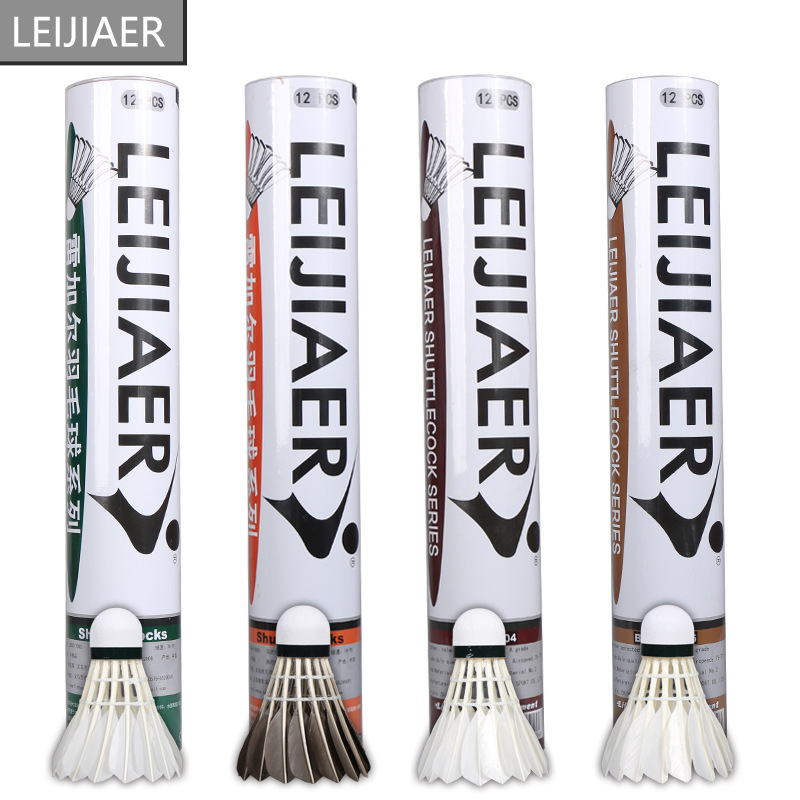 Regail Authentic Badminton Durable Training Shuttlecock Cork 6 PCs 12 PCs Pack Durable Nylon Badminton
