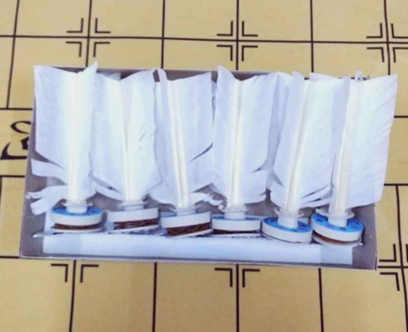Xinjian Brand Taicang 306 Shuttlecock Taicang Shuttlecock Student Shuttlecock Competition Training Shuttlecock White Pink Xinjian Brand Taicang 306 Shuttlecock Taicang Shuttlecock Student Shuttlecock Competition Training Shuttlecock White Pink