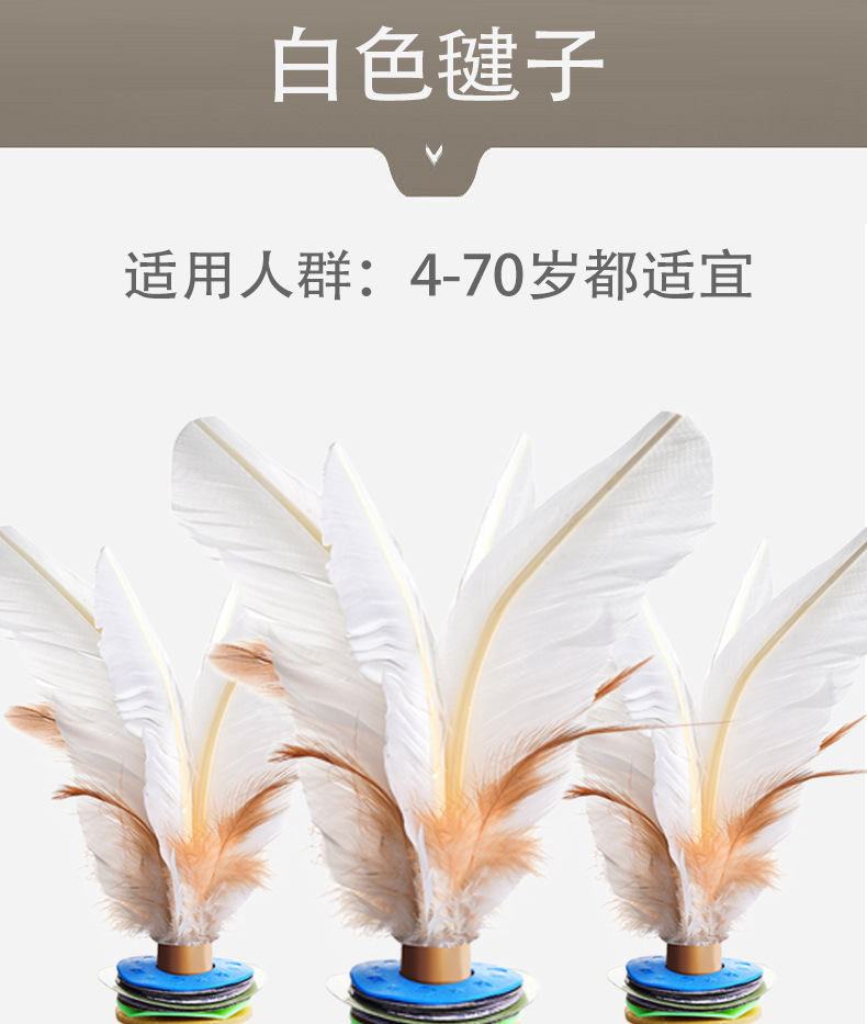 Factory Wholesale Color Kick Shuttlecock Adult and Children Fitness Color Goose Feather Shuttlecock Primary and Secondary School Students Big Flower Factory Wholesale Color Kick Shuttlecock Adult and Children Fitness Color Goose Feather Shuttlecock Primary and Secondary School Students Big Flower