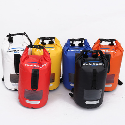 Polyester Waterproof Bag Shoulder and Shoulder Waterproof Bucket Bag Waterproof Bag Lightweight Drifting Bag Spot Polyester Waterproof Bag Shoulder and Shoulder Waterproof Bucket Bag Waterproof Bag Lightweight Drifting Bag Spot