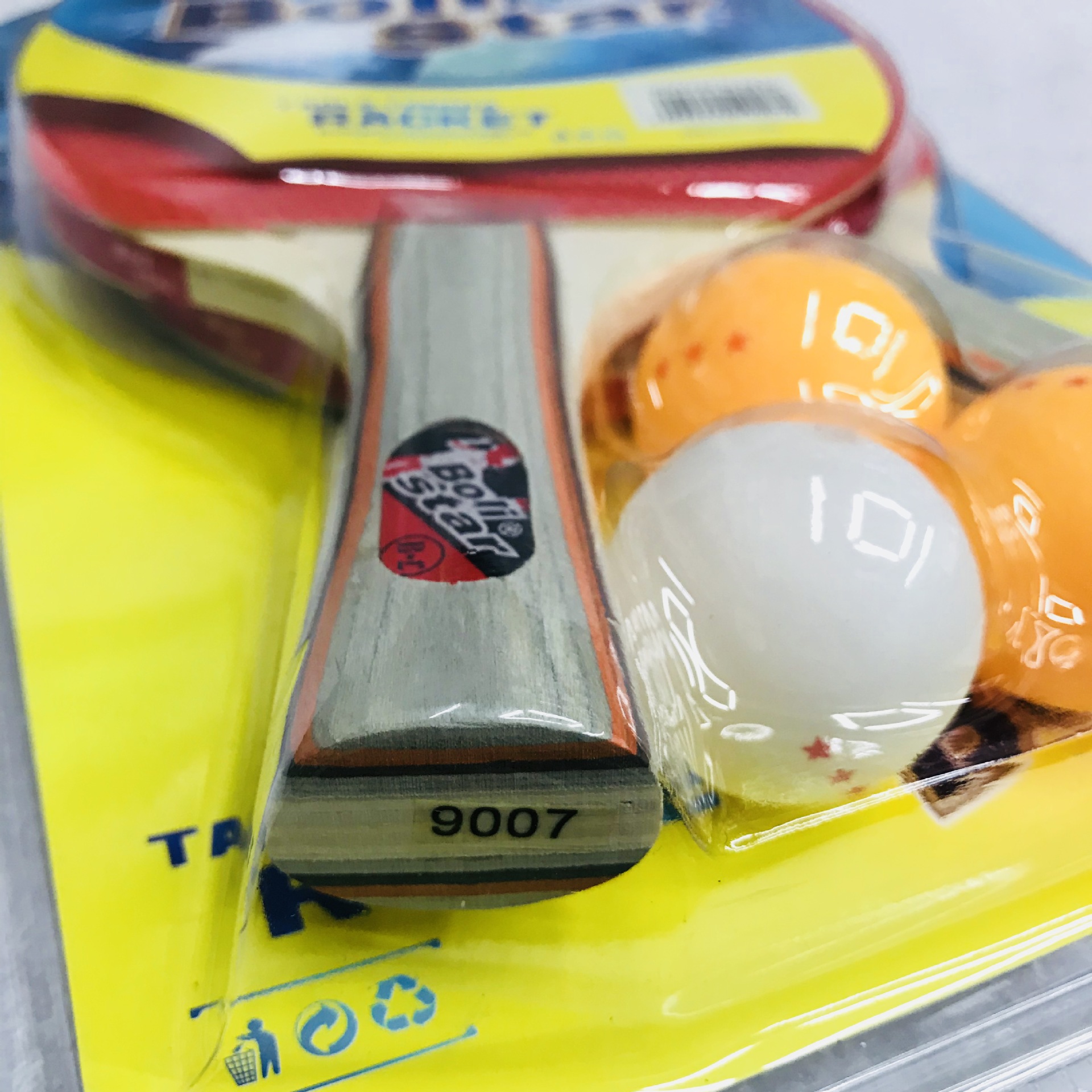 The factory direct sale of the prince of the prince's table tennis 9007 color handle positive anti-glue two shot The factory direct sale of the prince of the prince's table tennis 9007 color handle positive anti-glue two shot