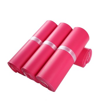 Brand New Rose Red Express Envelope Waterproof Bag Thickened Taobao Packing Bag Packing Bag Wholesale Custom Yiwu