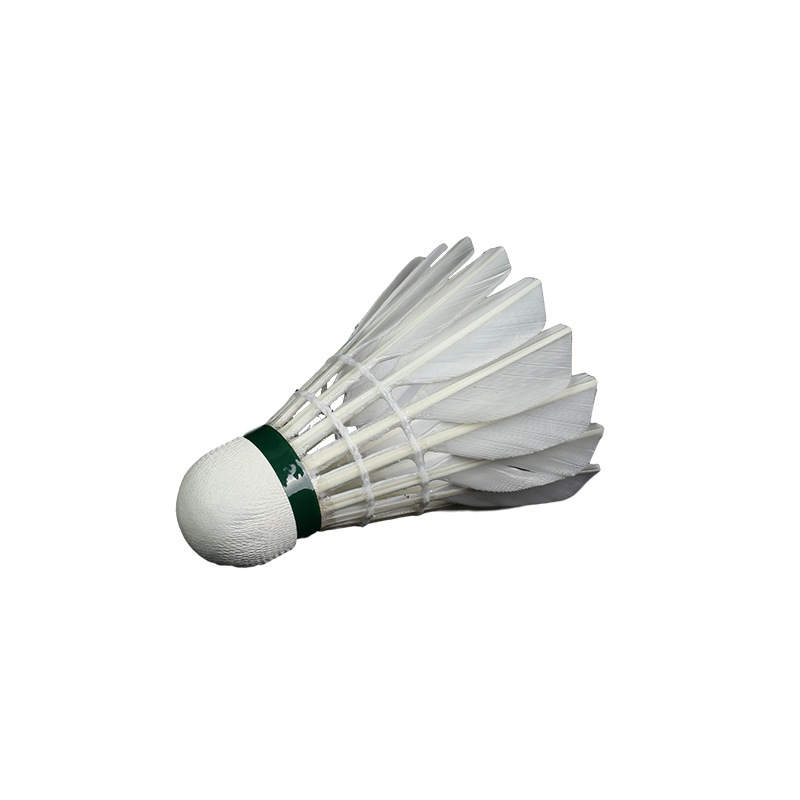 Factory Direct Supply Liu Yishou No. 5 Competition Ball Resistant to Playing Badminton Shuttlecock 12 Pieces with Stable Speed