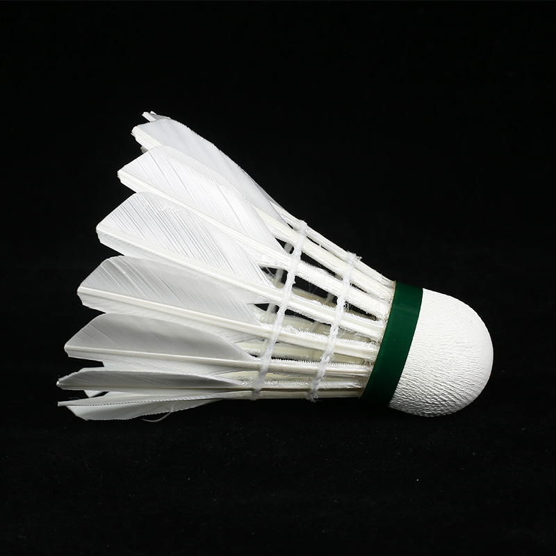 Factory Direct Supply Liu Yishou No. 5 Competition Ball Resistant to Playing Badminton Shuttlecock 12 Pieces with Stable Speed
