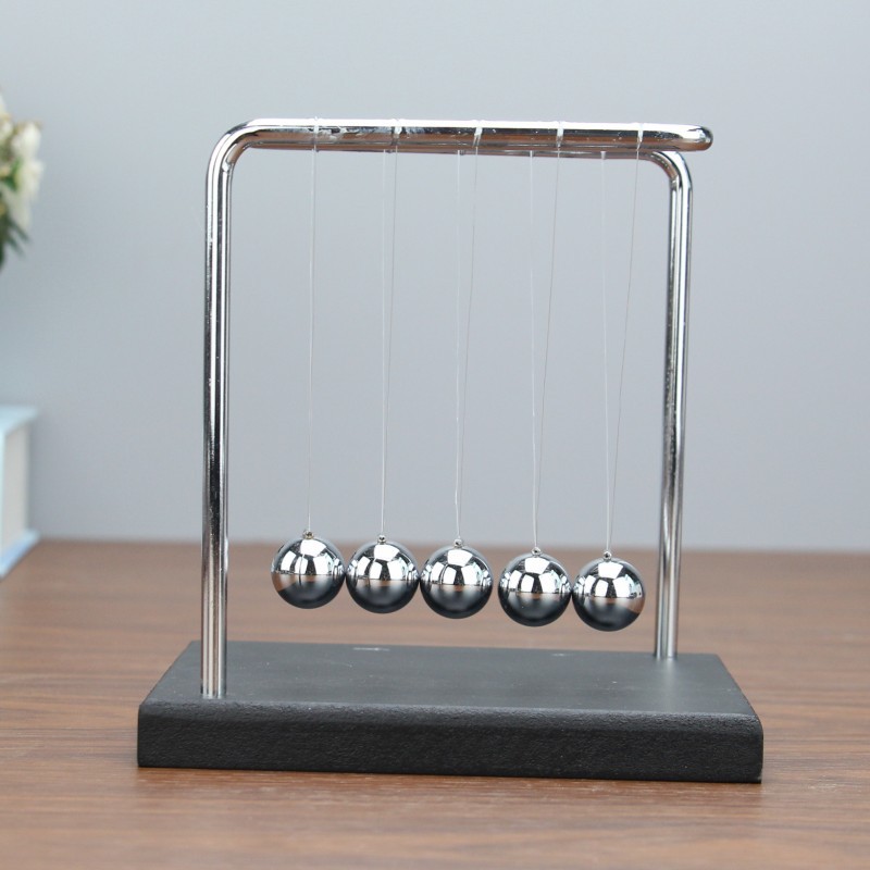 Solid Wood Base Metal Newton Swing Ball a Regional Name for Billiards Bumperball Home Office Decorations Decoration Business Gift Solid Wood Base Metal Newton Swing Ball a Regional Name for Billiards Bumperball Home Office Decorations Decoration Business Gift