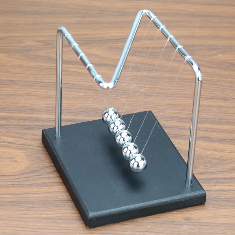 Solid Wood Base Metal Newton Swing Ball a Regional Name for Billiards Bumperball Home Office Decorations Decoration Business Gift Solid Wood Base Metal Newton Swing Ball a Regional Name for Billiards Bumperball Home Office Decorations Decoration Business Gift