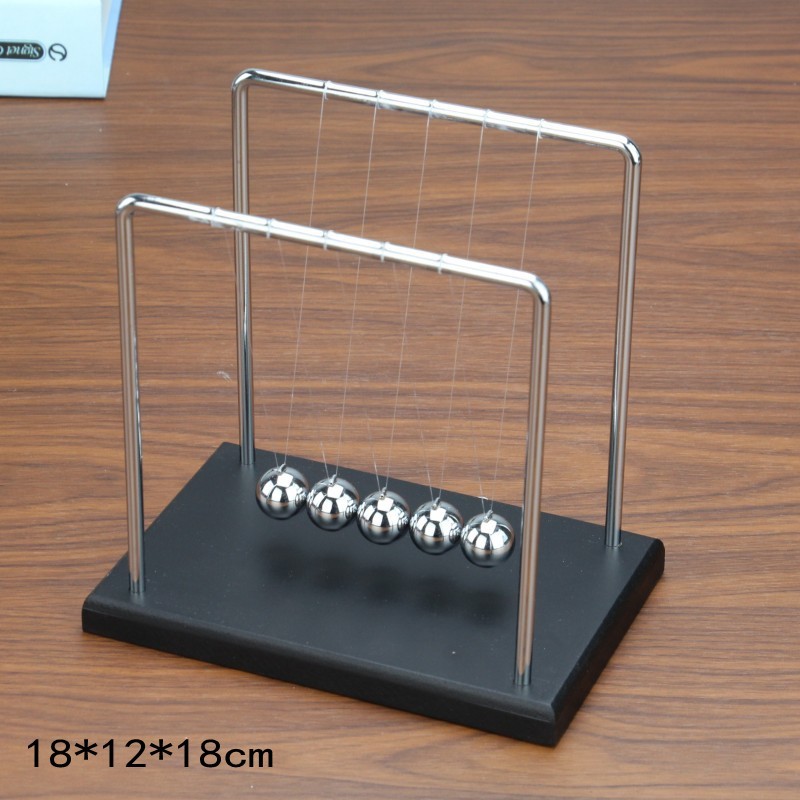 Solid Wood Base Metal Newton Swing Ball a Regional Name for Billiards Bumperball Home Office Decorations Decoration Business Gift Solid Wood Base Metal Newton Swing Ball a Regional Name for Billiards Bumperball Home Office Decorations Decoration Business Gift