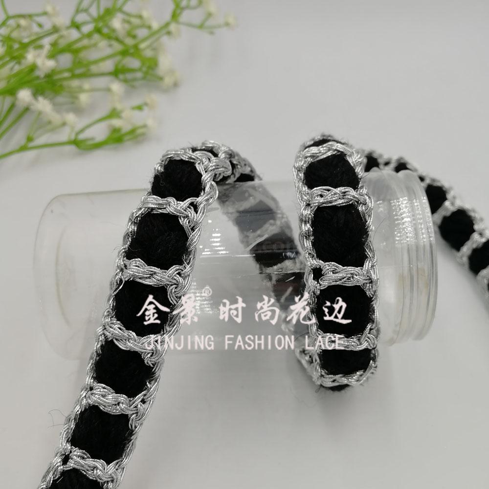 Hand-Woven Ribbon Lace Chanel-Style Clothing Accessories for Cuff Neckline Hand-Woven Ribbon Lace Chanel-Style Clothing Accessories for Cuff Neckline