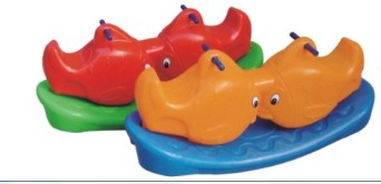 Baby fish seesaw