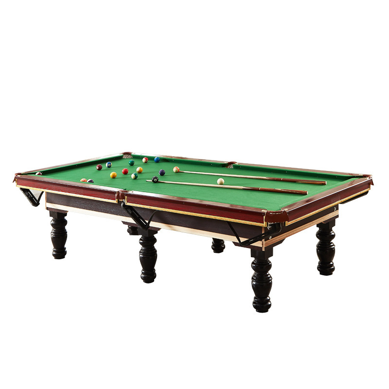 Pool Table Household Standard Adult American Black Eight Billiard Table Billiards Table Tennis Two-in-One Dual-Use Table