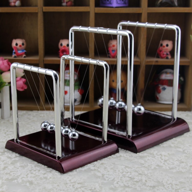 Large Style ~ Newton Swing Ball a Regional Name for Billiards Home Decoration Ornaments (Big round) Gift Decoration Craft Gift