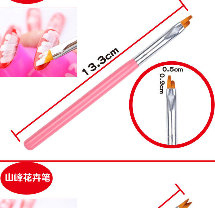 Origin Supply Nail Art Flower Pen 8 PCs Serrated Pen Petal Pen Nail Brush Fluoresent Marker Manicure Brush Set Origin Supply Nail Art Flower Pen 8 PCs Serrated Pen Petal Pen Nail Brush Fluoresent Marker Manicure Brush Set