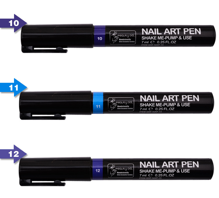 Cross-Border Manicure Implement Wholesale 3D Fluoresent Marker Nail Drawing Painting Pen Nail Brush DIY Nail Polish Pen Cross-Border Manicure Implement Wholesale 3D Fluoresent Marker Nail Drawing Painting Pen Nail Brush DIY Nail Polish Pen