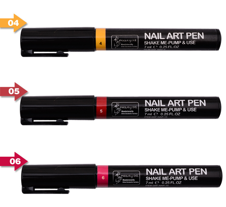 Cross-Border Manicure Implement Wholesale 3D Fluoresent Marker Nail Drawing Painting Pen Nail Brush DIY Nail Polish Pen Cross-Border Manicure Implement Wholesale 3D Fluoresent Marker Nail Drawing Painting Pen Nail Brush DIY Nail Polish Pen