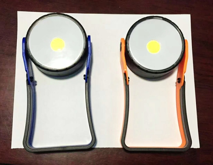 Round COB Work Light 360 ° Rotary Magnet Camping Light Tool Light 3AAA Battery Round COB Work Light 360 ° Rotary Magnet Camping Light Tool Light 3AAA Battery