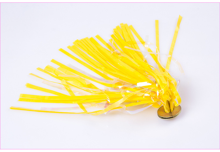 Yi Cai Colorful Shuttlecock 22cm Plastic Tape Sequins Fragrance Shuttlecock Game-Specific Suitable for All Ages