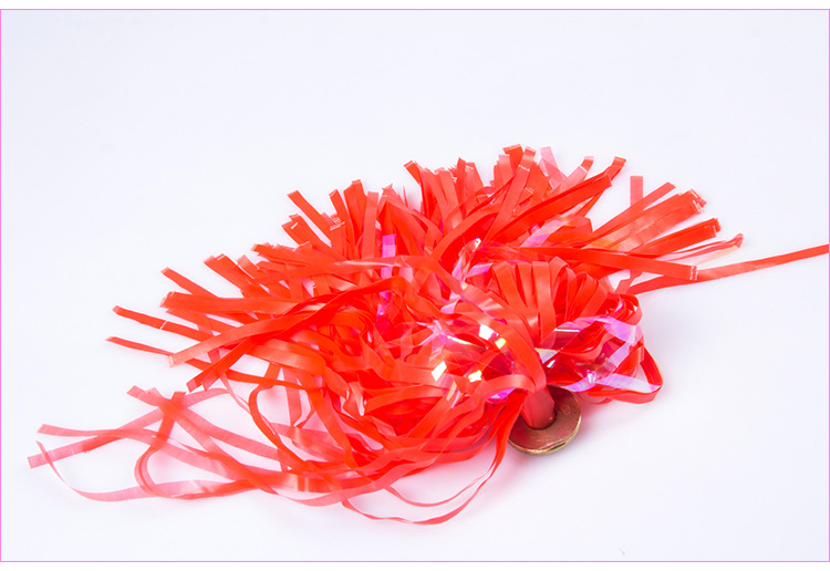 Yi Cai Colorful Shuttlecock 22cm Plastic Tape Sequins Fragrance Shuttlecock Game-Specific Suitable for All Ages