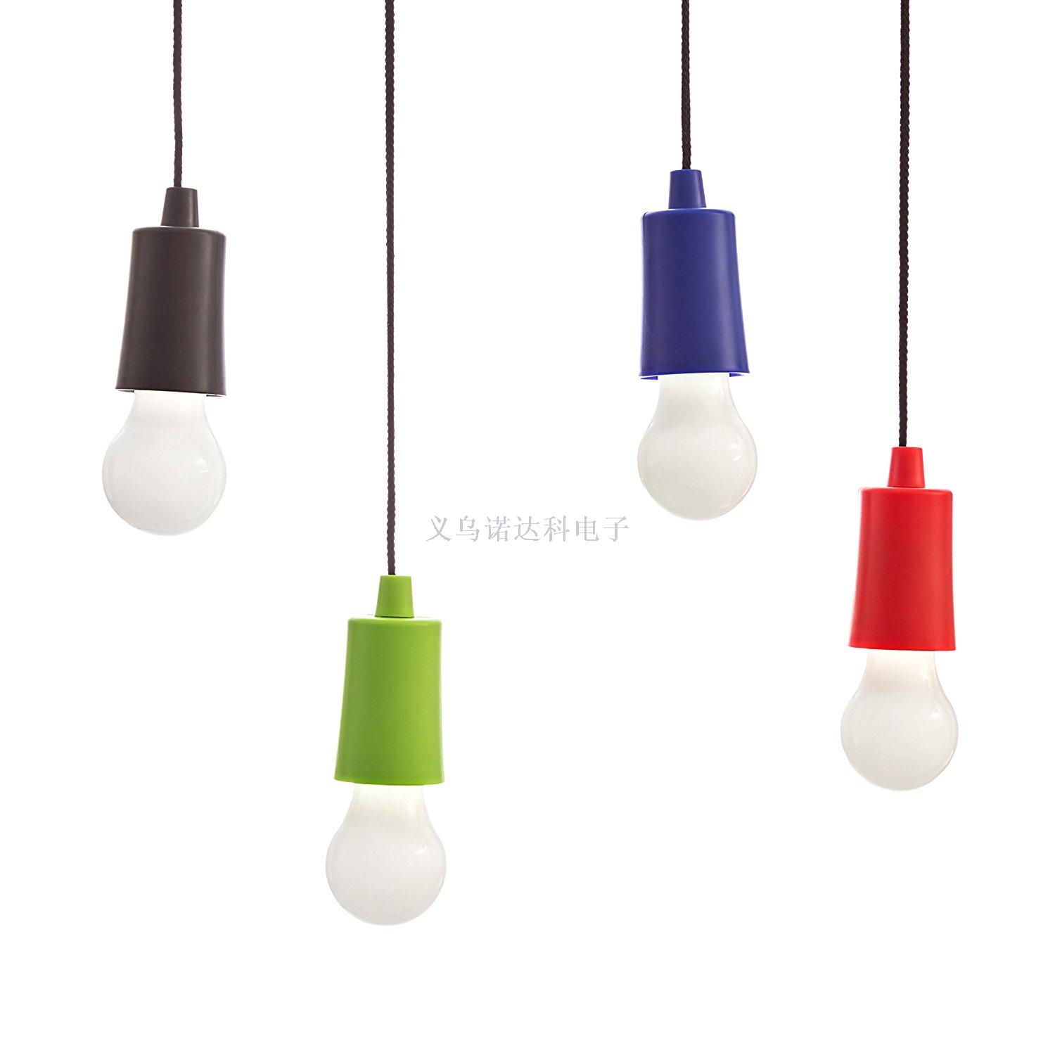 LED Bulb Camping Light Glue Light 3AAA Battery Outdoor Tent Rope Suspension